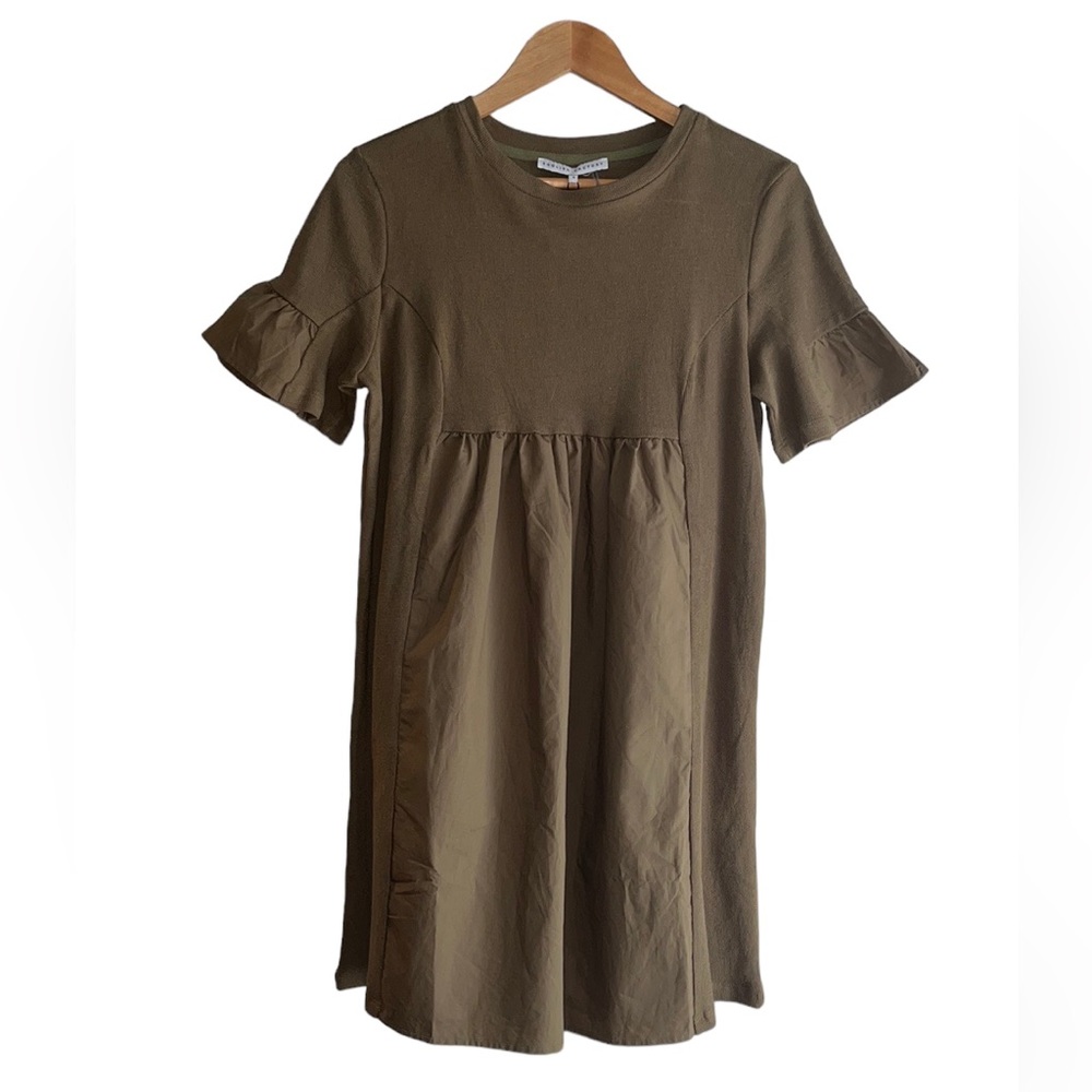 English Factory Mix Media Mini Dress size S NWT